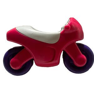 Little Tikes Motorcycle Motorbike Pink Purple Vintage  Toy